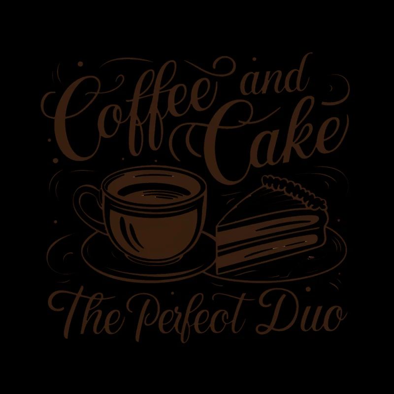Café et gâteau – le duo parfait.