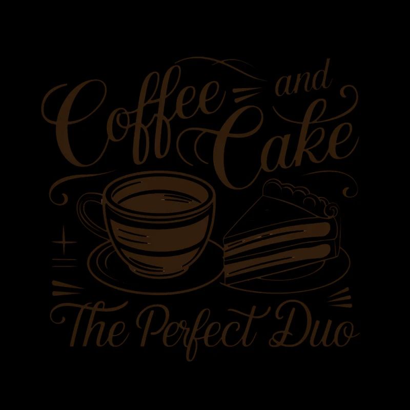 Café et gâteau – le duo parfait.