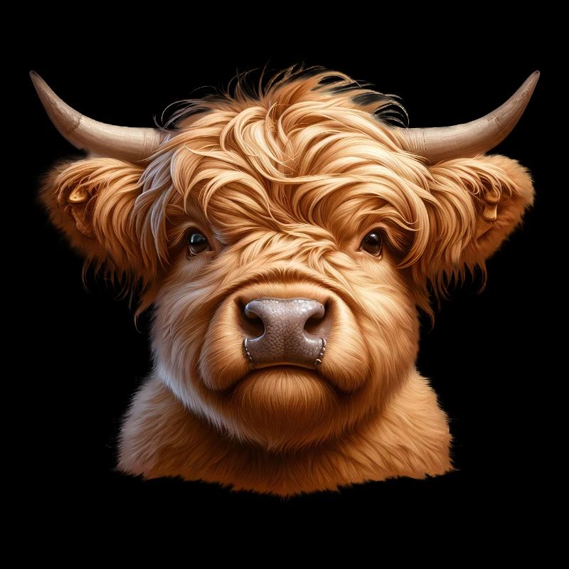 Highland Cattle Head2