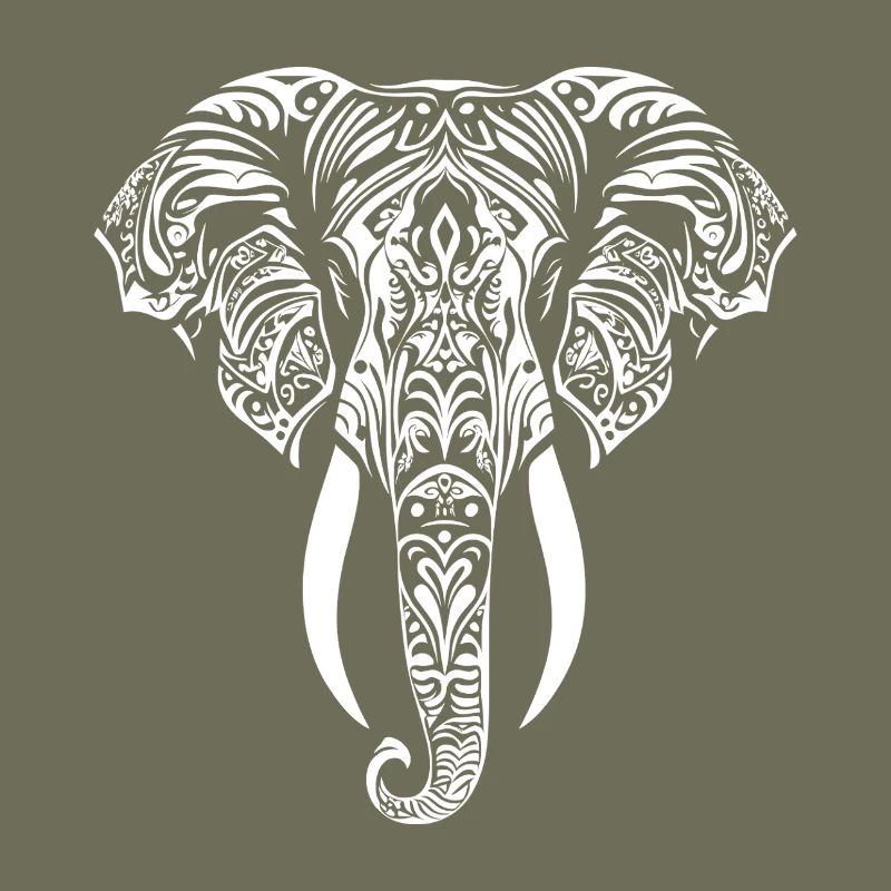 Elephant Mandala Tribal