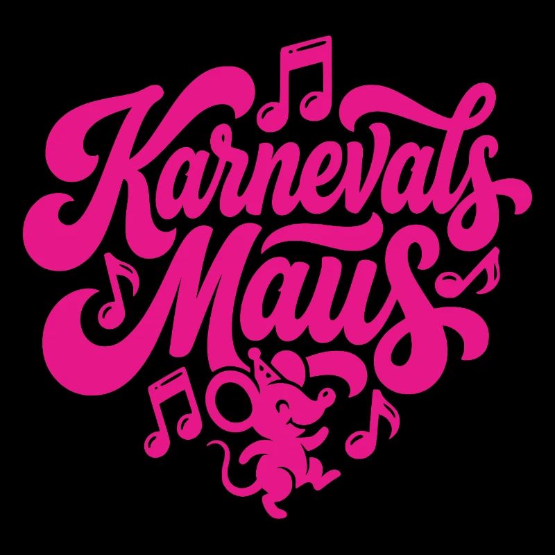 Karnevals Maus Karnevalsmaus Karneval Party Tanzen