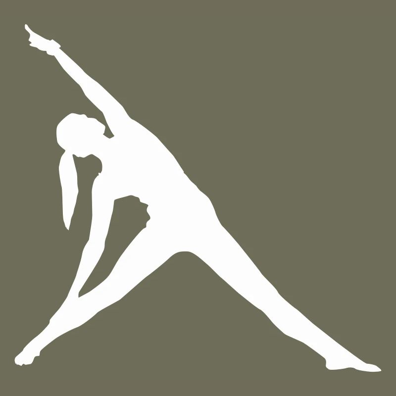 Stretch-Silhouette Tänzerin