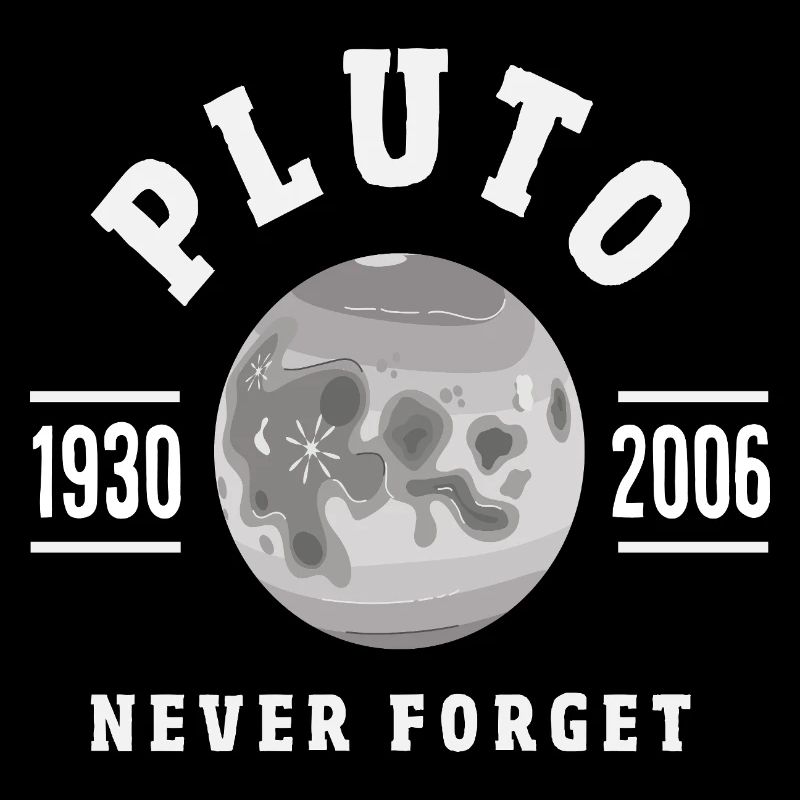 Pluto Vergiss Niemals 1930 2006 Planet