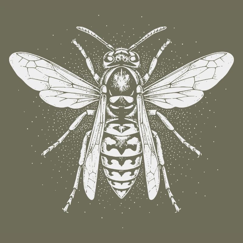 Silhouette d’insecte guêpe