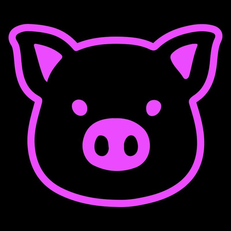 Schwein Kopf Sau