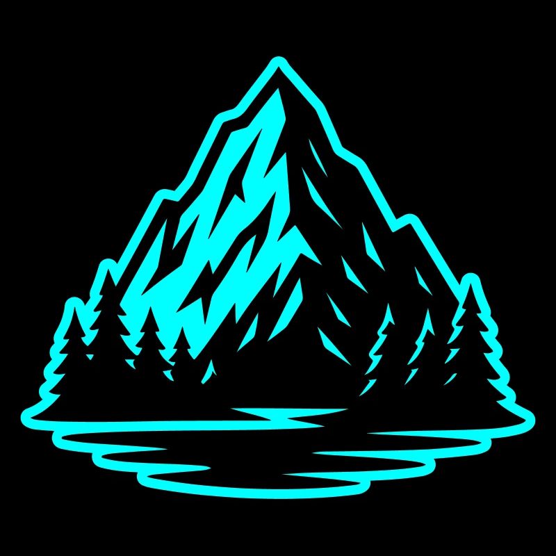 Mountain symbol nature