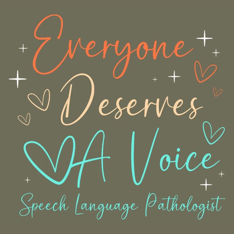 Speech Pathologist SLP Speech Therapist
