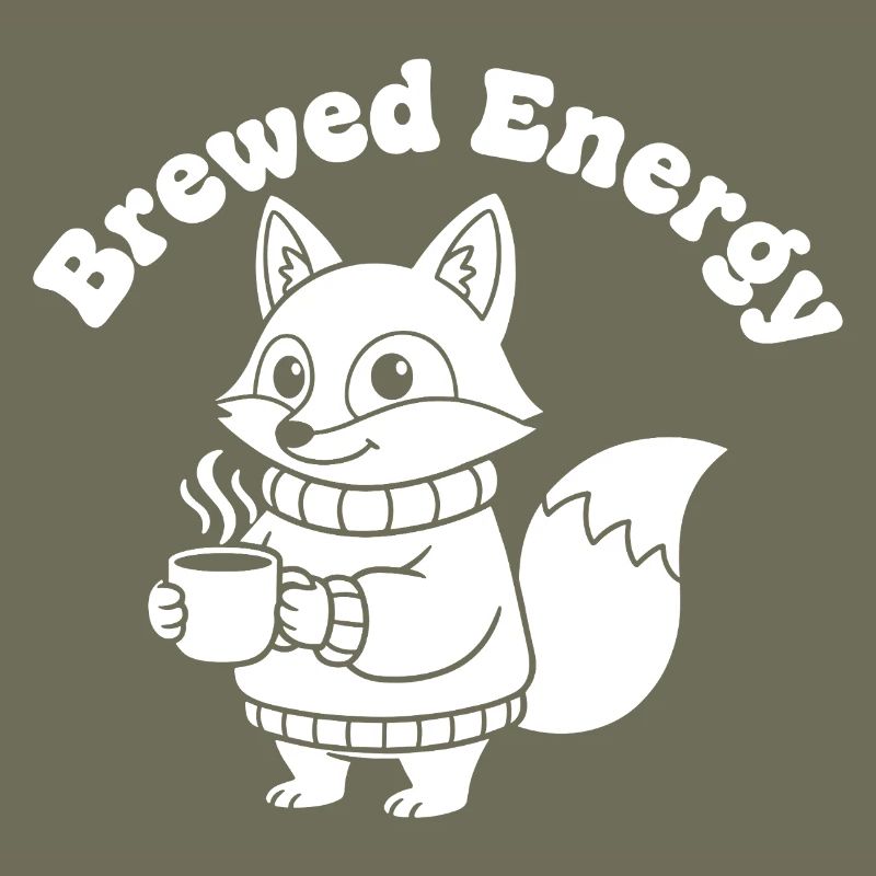 KaffeeFuchs Pullover Motiv