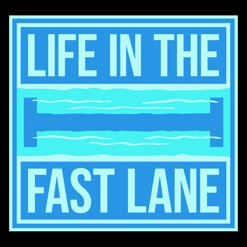 Life In The Fast Lane Float Funny Pool Saying