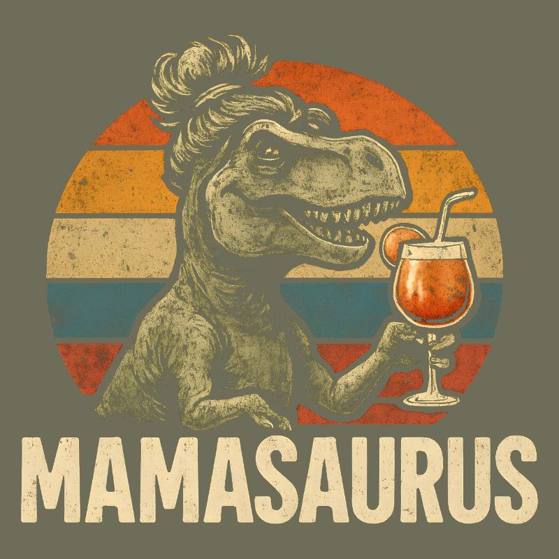 Mamasaurus Mama Mutter Geschenkidee Humor Lustig