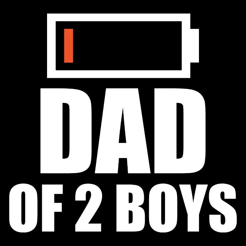 Batterie leer - Vater von 2 Jungs