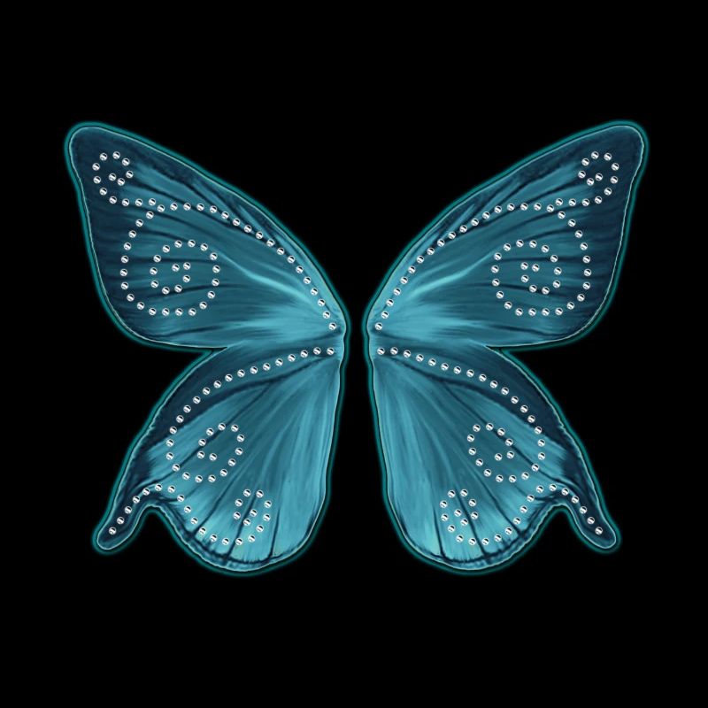 Ailes de papillon, fée, magie, miracle,