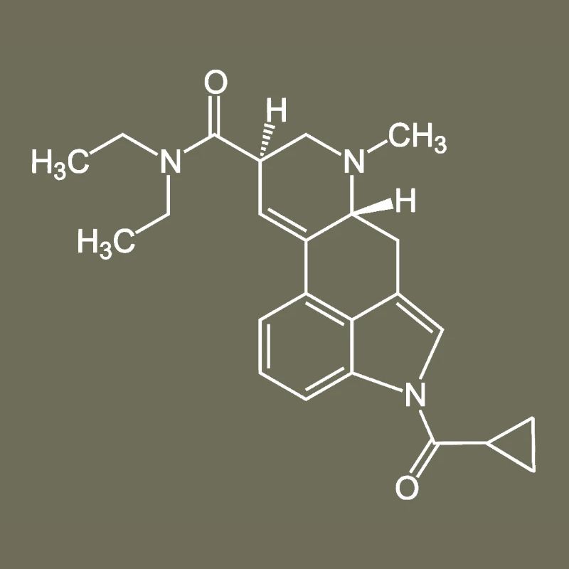 LSD Chemical Structure | Chemistry Study Teaching