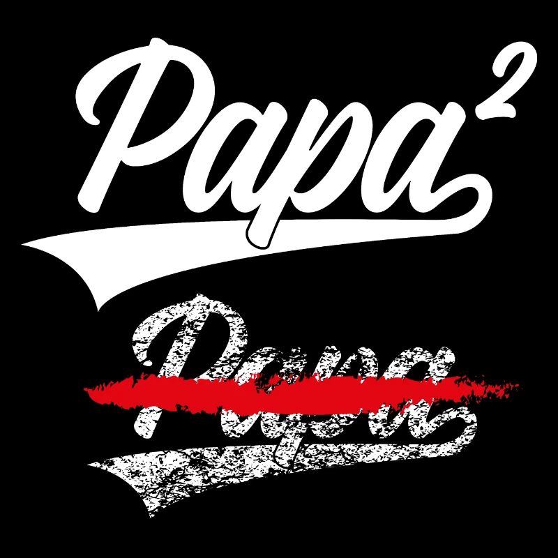 PAPA HOCH 2 KINDER WERDENDER PAPA ZWEITES KIND