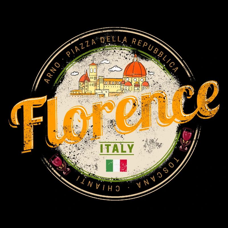 Florence Capitale Toscane Italie Souvenir