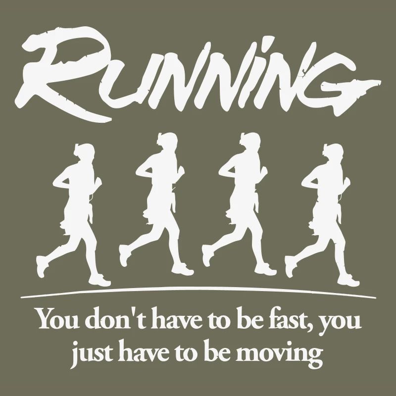 Conception de silhouettes de course motivante