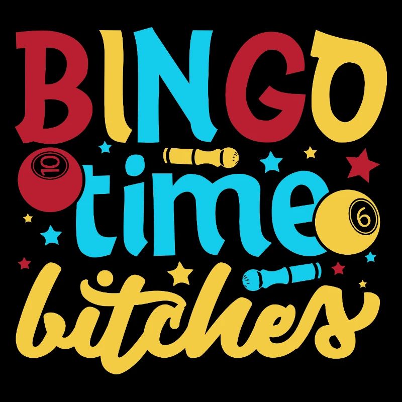 Bingo Game Bingo Time Bitches Bingo