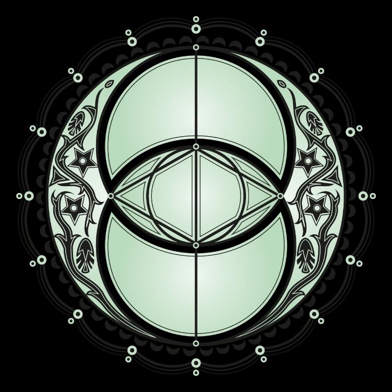 Vesica Piscis, Chalice Well, Avalon, magic, celtic