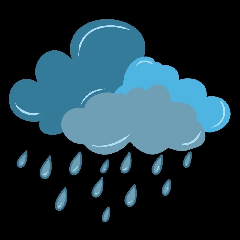 nuage, pluie, orage