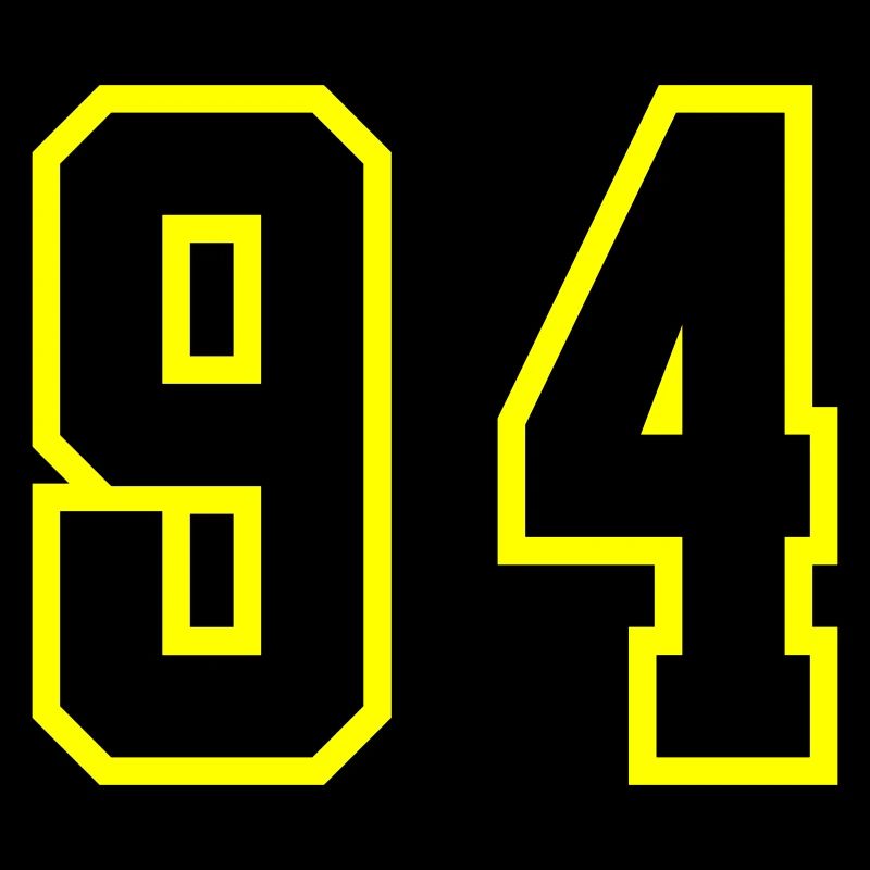 Maillot à numéros 94