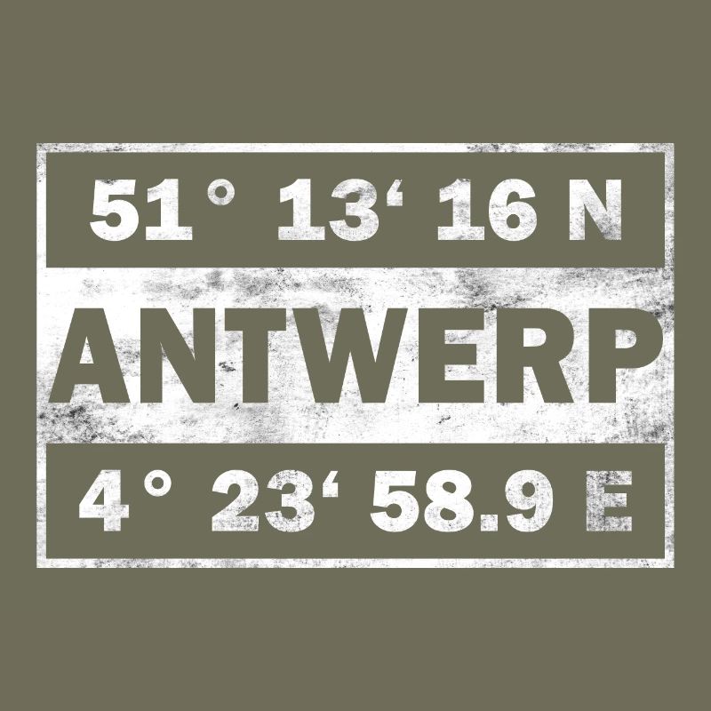 Antwerp Coordinates Belgium Antwerp