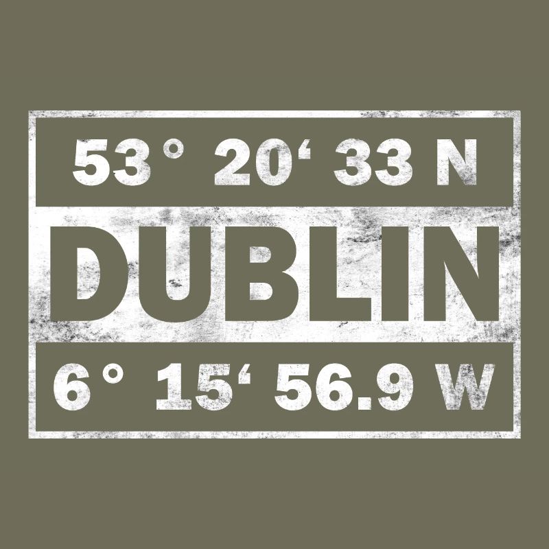 Dublin Coordinates Ireland Dublin