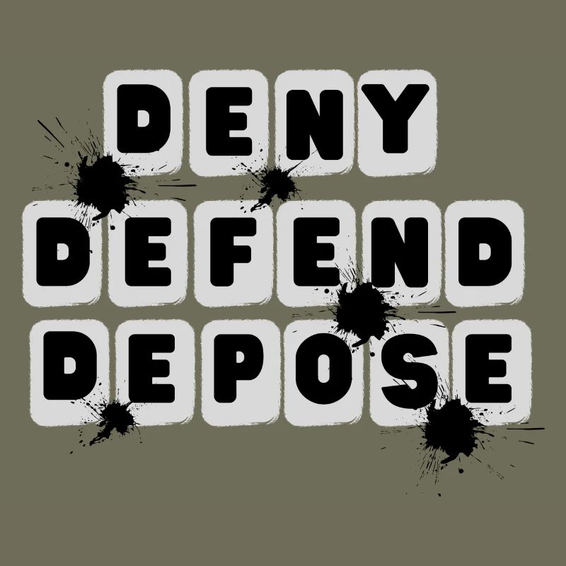 REFUSER, DÉFENDRE, DÉPOSER