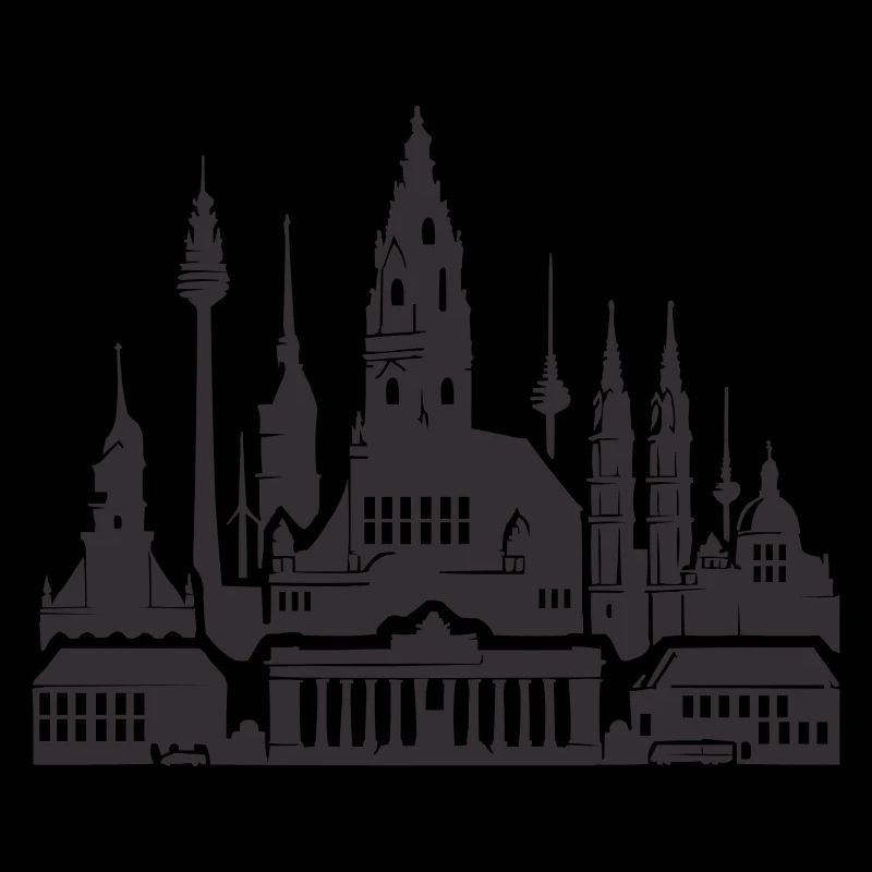 Leipzig Skyline