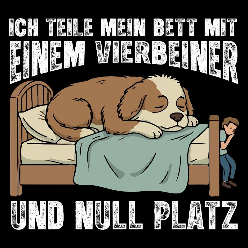 Hund als Bettmitbewohner