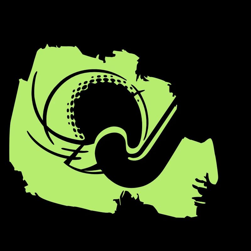 Hockeyschlaeger und Ball