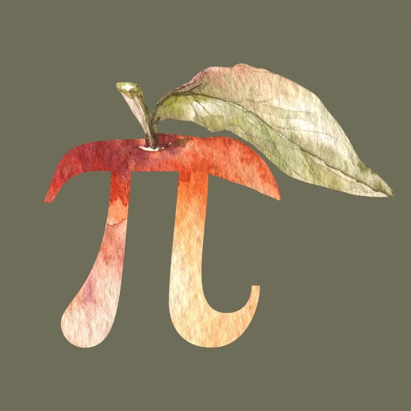 Cadeaux de science de maths de Pi jour, signe de Pi. Amants de maths