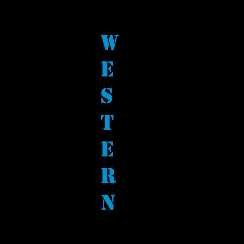 Westernschriftzug Cowboys