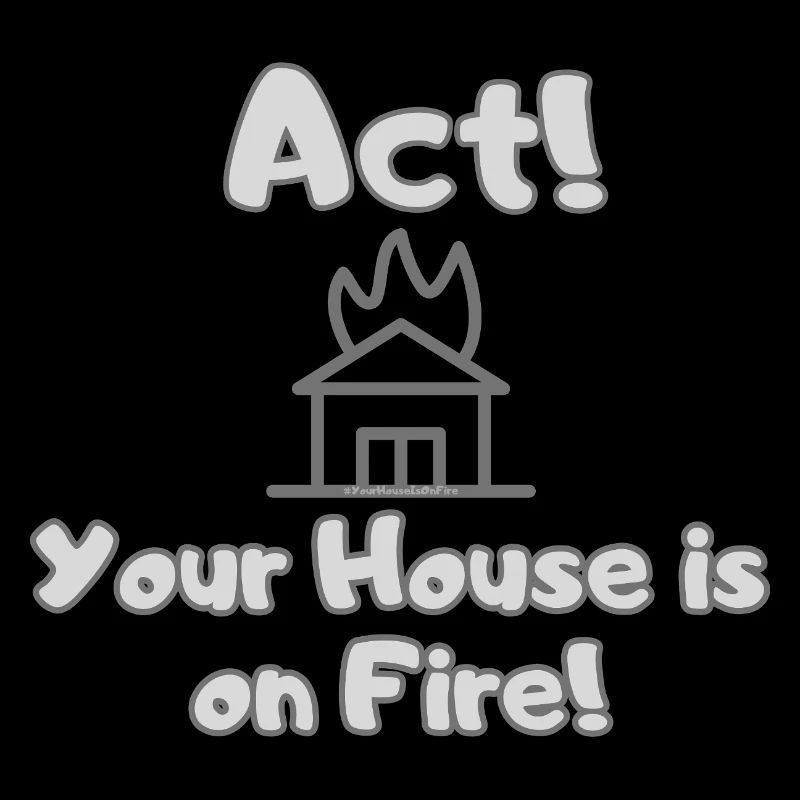 "Your House Is on Fire" -Klima Protest- & Demolook