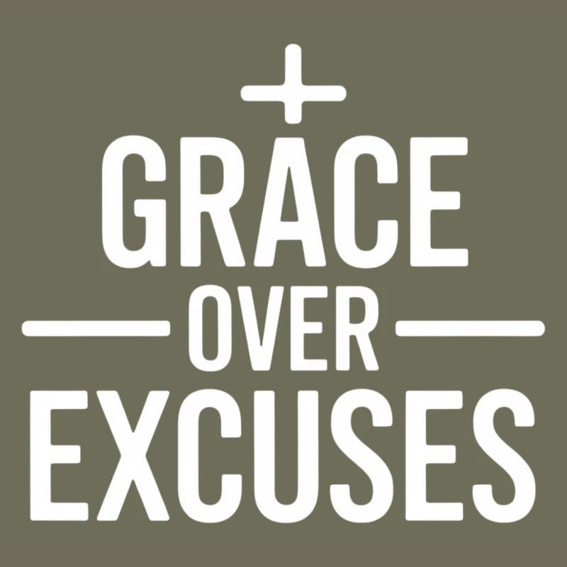 Message de grâce chrétienne sur les excuses