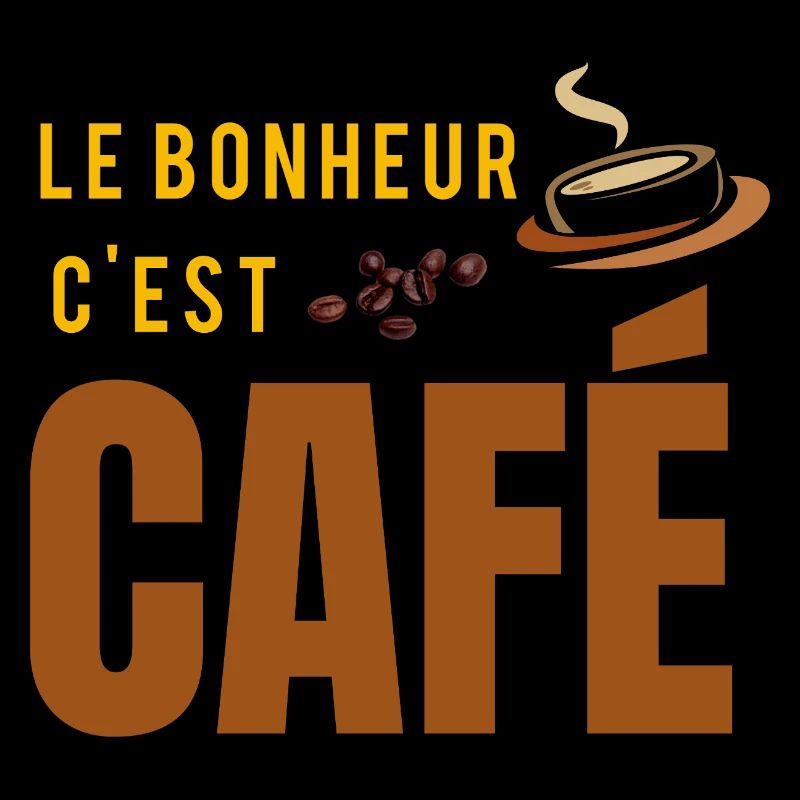Happiness is coffee