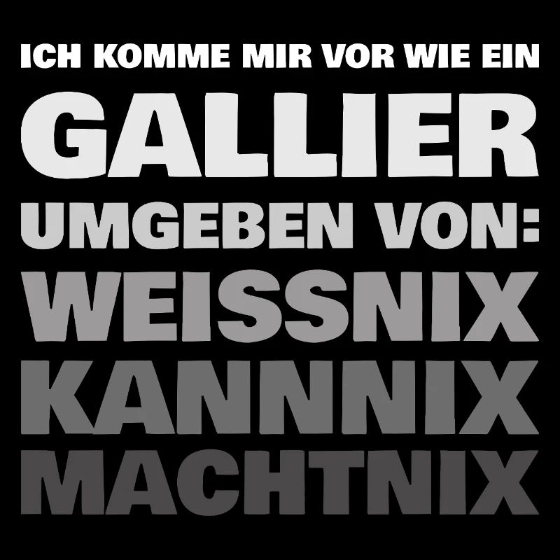 I feel like a Gaul