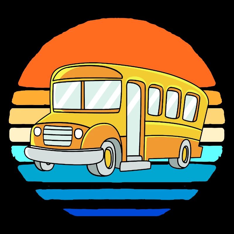 Schulbus Busfahrer Schulbusfahrer