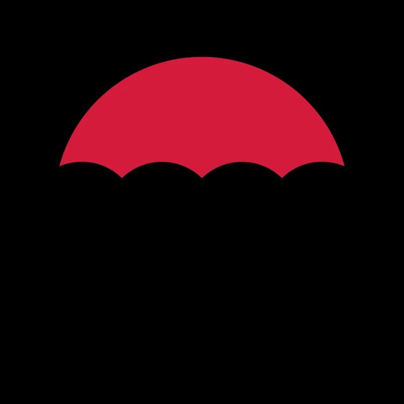 Symbole d'icône parapluie