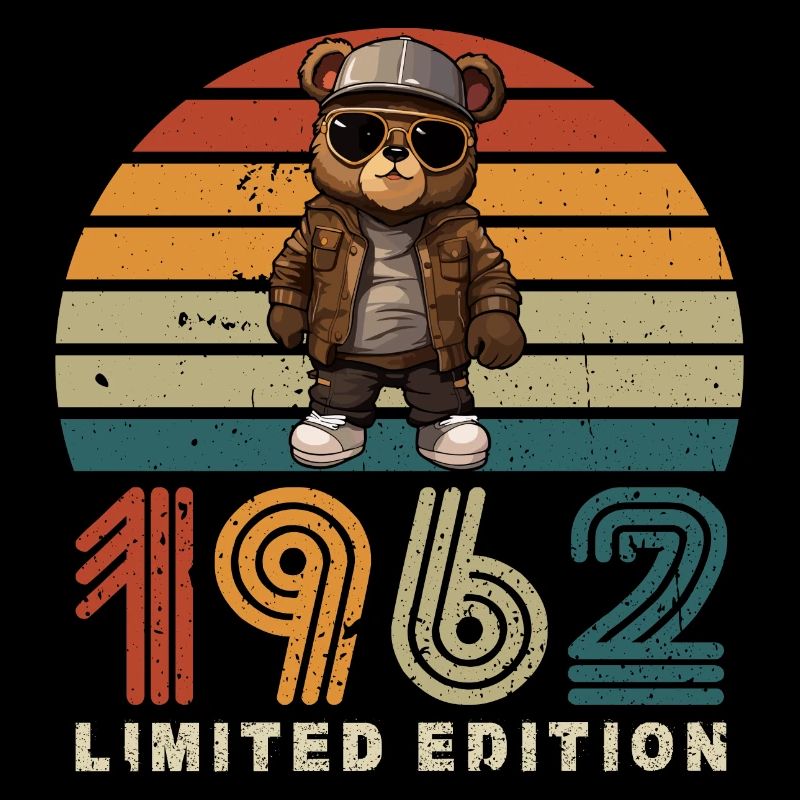 Limited Edition 1962 Geburtstag Vintage Retro