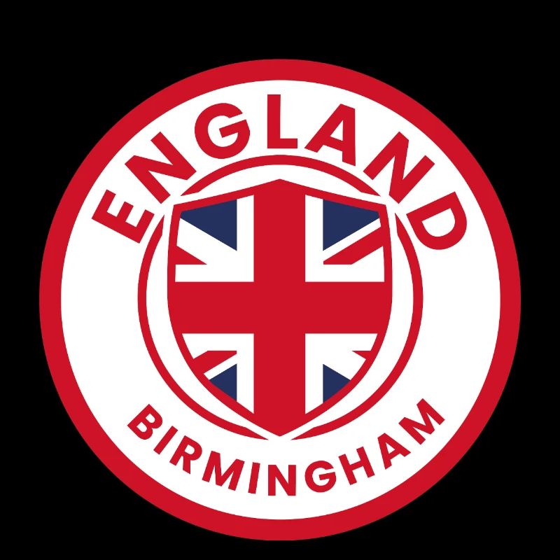 Drapeau emblème de l’Angleterre de Birmingham