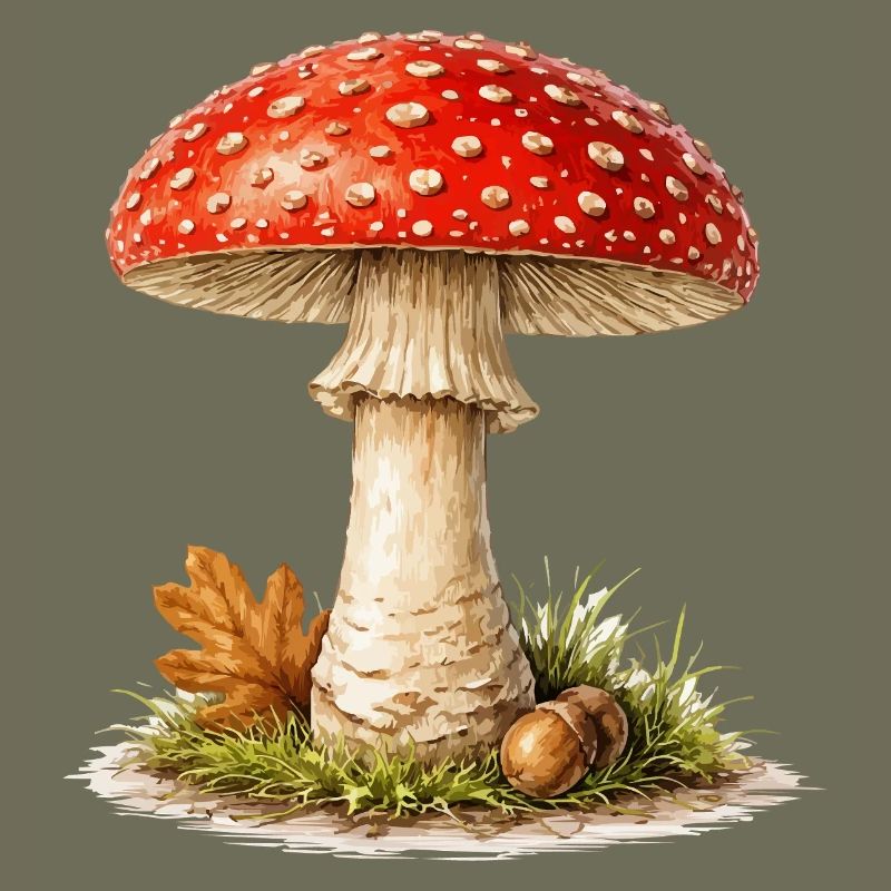 Toadstool Autumn Dream