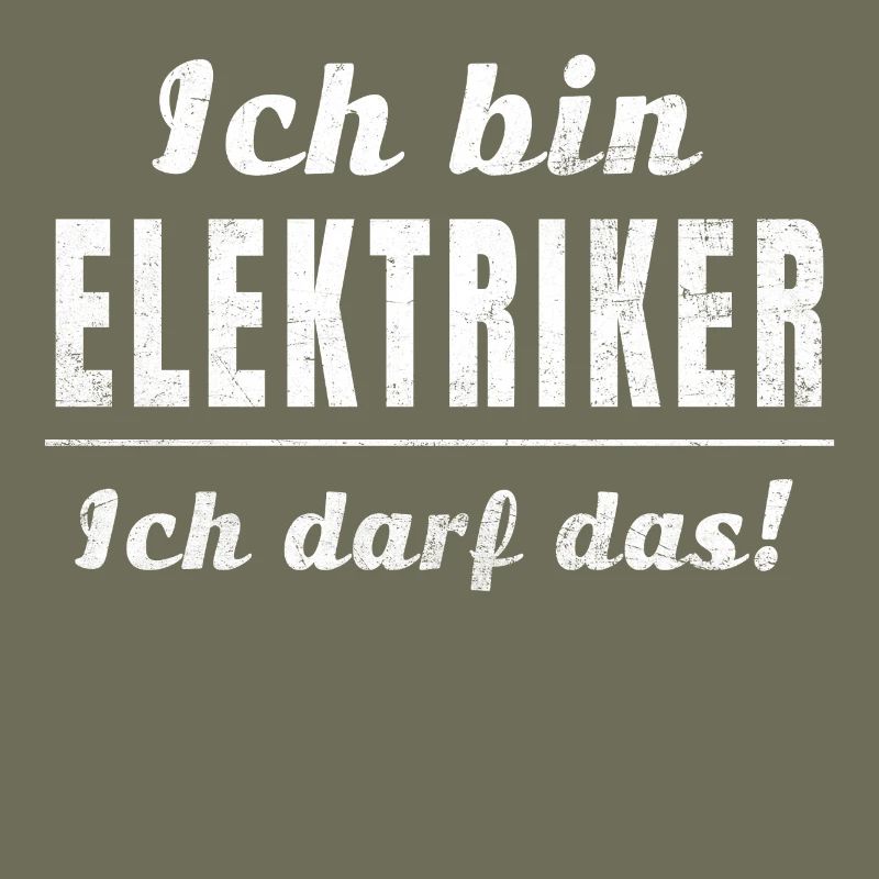Ich bin Elektriker, ich darf das!