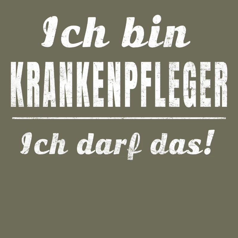 Ich bin Krankenpfleger, ich darf das!