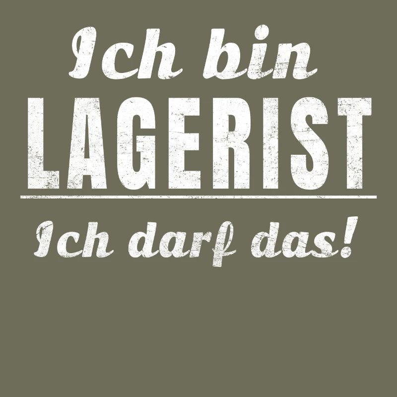 Ich bin Lagerist, ich darf das!
