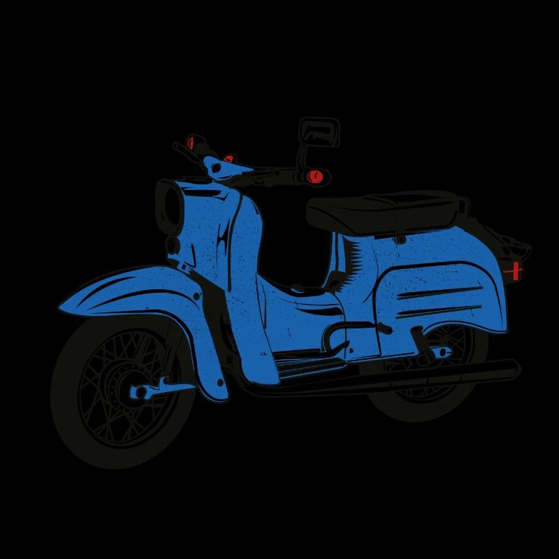 Simson Schwalbe blau