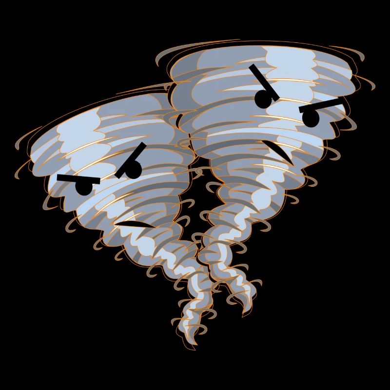 Tornado Wirbelsturm Hurricane Geschenk Idee Kinder