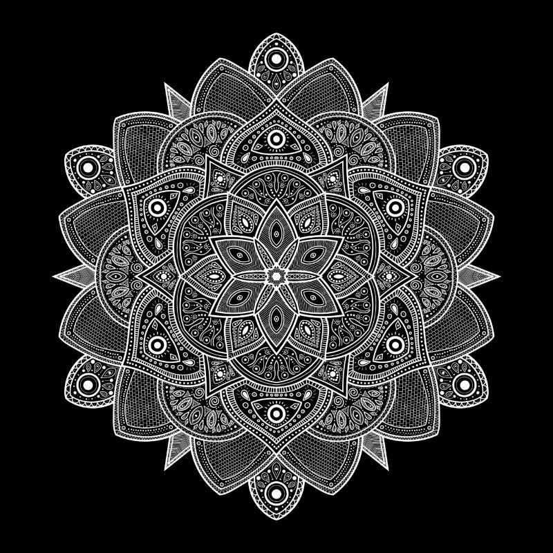Mandala (blanc)