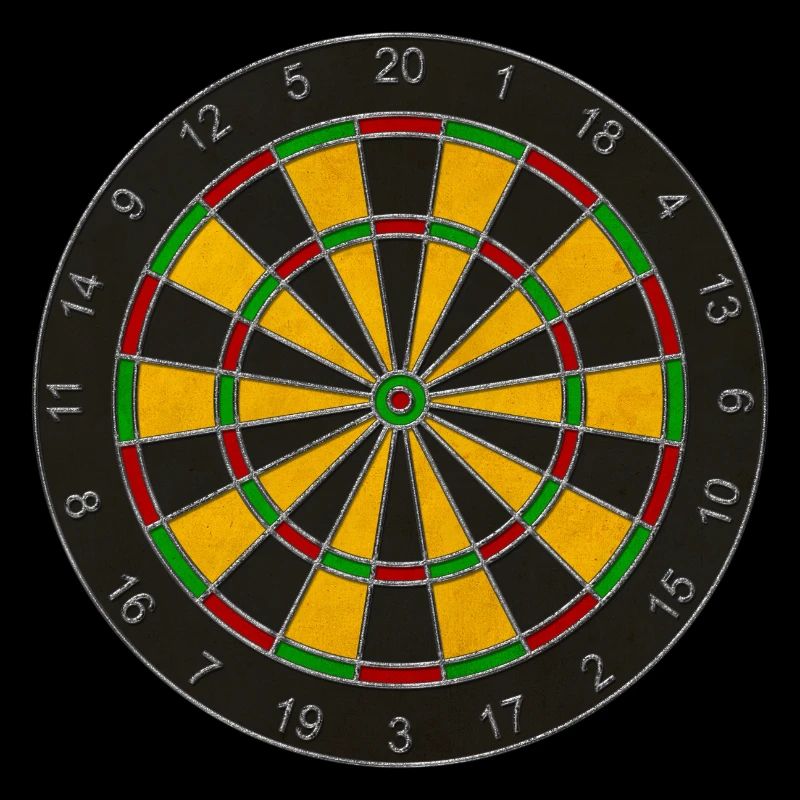 Jeu de fléchettes / cible