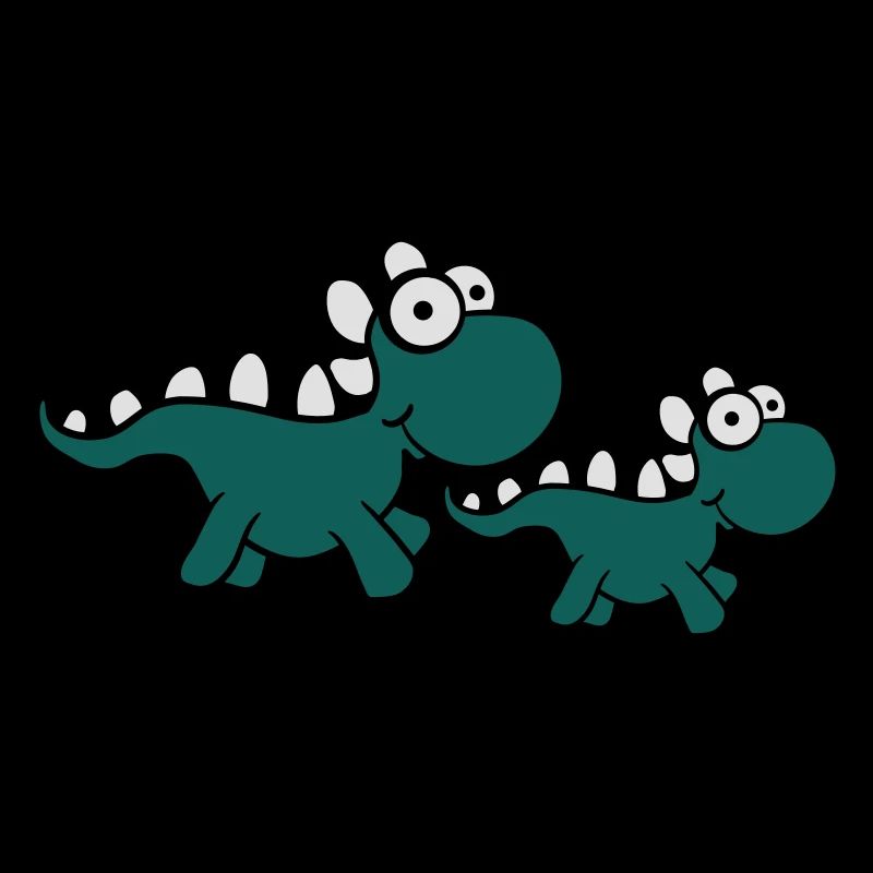 2 enfants petit bébé mignon Dinos douces