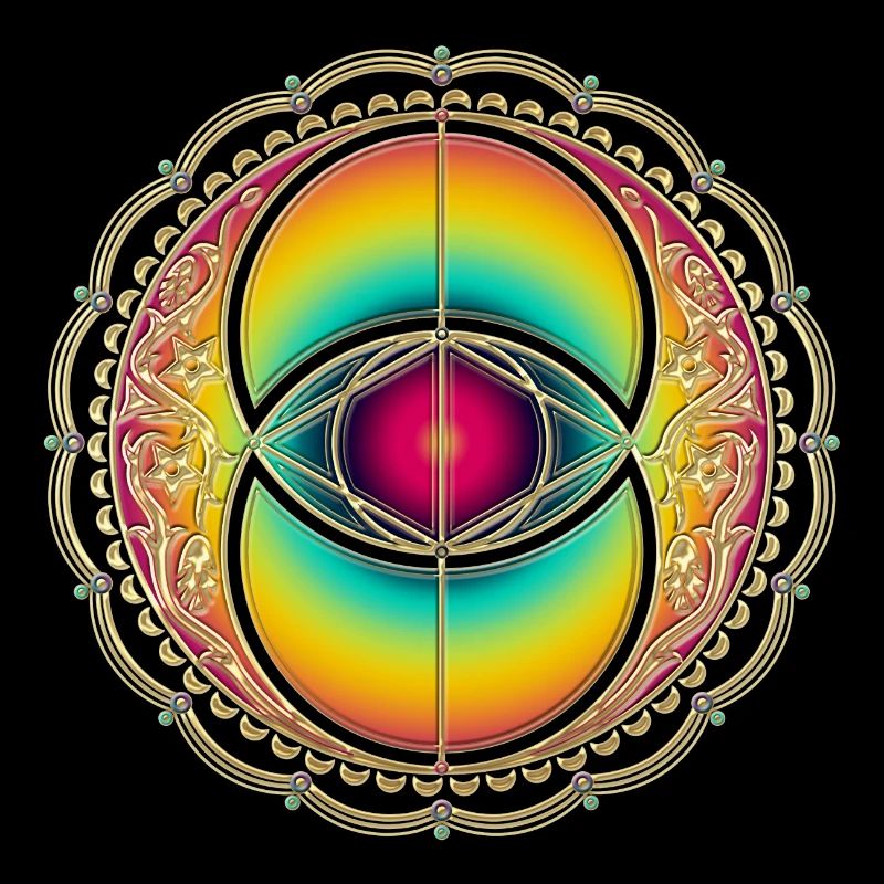 Vesica Piscis, Chalice Well, Avalon, Magic Symbol